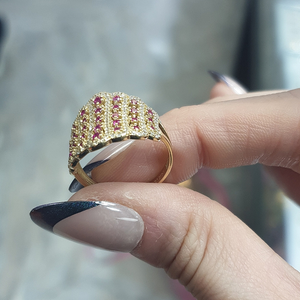 14k ruby ring